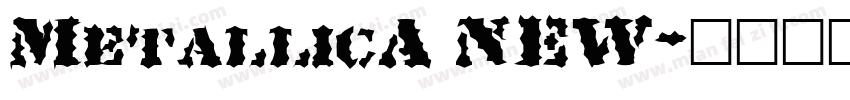 MetallicA NEW字体转换
